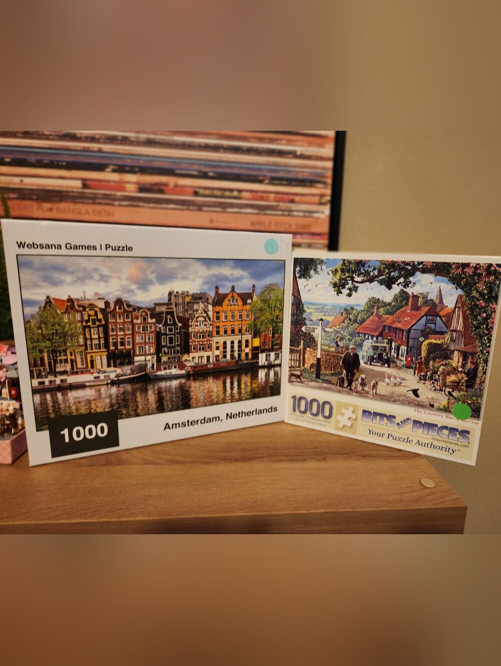 1000-Piece Puzzle Set Of Two(2)